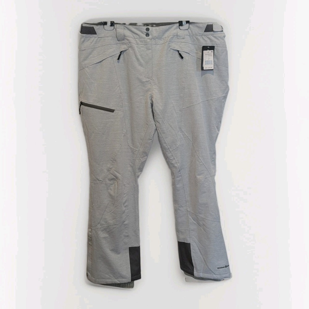 Gorpcore Ski Lodge Snow Pants Cold Weather Outdoor Gear Gray Womens 3XL NWT